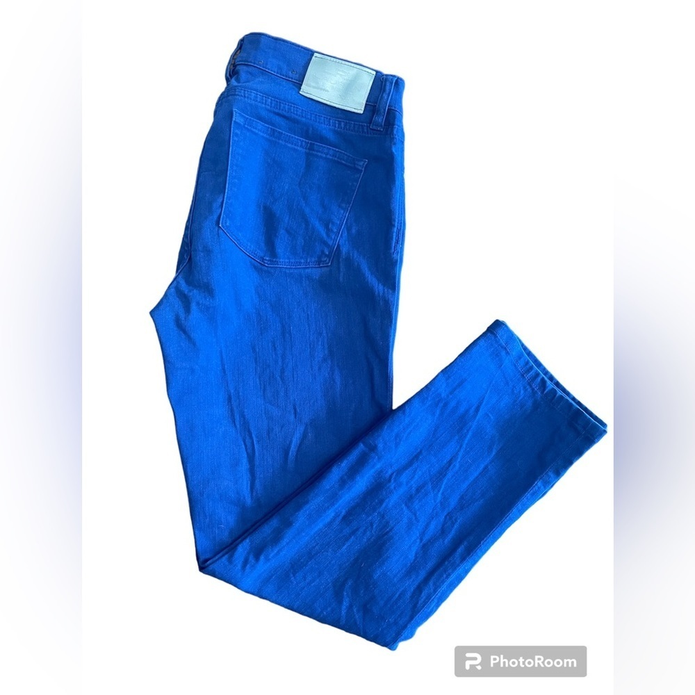 Ralph Lauren women’s cobalt blue Modern Straight Ankle jeans size 6P